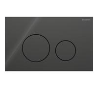 Geberit Sigma40 bouton de chasse d'eau pour WC noir 115.628.SJ.1