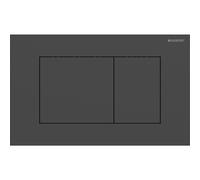 Geberit Sigma40 bouton de chasse d'eau pour WC noir 115.629.14.1