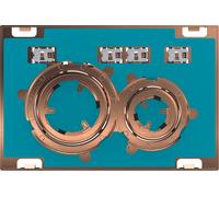 Geberit Sigma50 bouton de chasse d'eau pour WC || 115.650.00.1