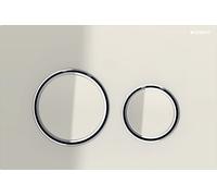 Geberit Sigma50 bouton de chasse d'eau pour WC chrome brillant 115.884.JL.1
