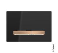 Geberit Sigma50 Plaque de déclenchement Square, 115670DW2, Square