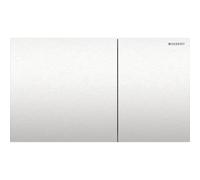 Geberit Sigma 70 Square Plaque de commande 115622FW1 pour double chasse, acier inoxydable brossé