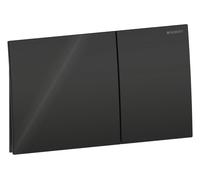 Geberit Plaque de déclenchement Sigma 70 Square 115622SJ1 – double chasse, noire