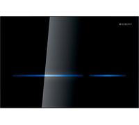 Geberit Sigma80 bouton de chasse d'eau pour WC noir 116.090.SG.6