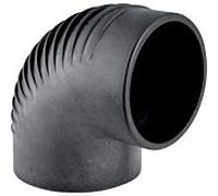 Geberit Silent db20 coude 307880141 DN 70, 88,5 degrés, jambe courte, isolation phonique élevée