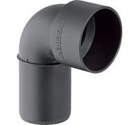 Geberit Silent PP 390183141 DN 40, 40/46 mm, 90 degrés, insonorisé, avec couvercle de protection