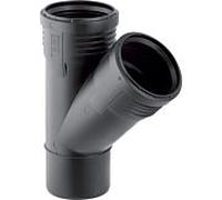 Geberit Silent PP Branch 390736141 DN 150/125, 45 degrés, optimisé pour le son