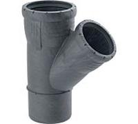 Geberit Silent Pro match0 393535141 DN 100/100, 45 °, Abzweig