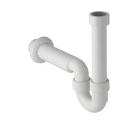 Geberit siphon de lavabo tubulaire blanc 152.702.11.1