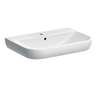 Geberit Smyle lavabo 500248018 blanc KeraTect, 70x48cm, avec trou pour robinetterie et trop-plein