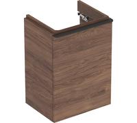 Geberit Smyle meuble sous-lavabo pour lave-mains 1 porte 44cm noyer hickory 500.351.jr.1