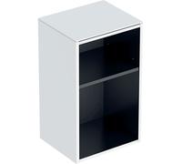 Geberit Smyle Square armoire 36x29.9x60 cm latérale suspendue blanc-noir 500.358.00.1