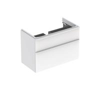 Geberit Smyle Square armoire sous lavabo, 500354, 884x617x470mm, avec 2 tiroirs, 500.354.00.1, Couleur: Laque brillante blanche