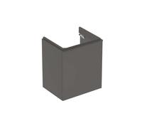 Geberit Meuble sous-vasque Smyle Square 500365JK1 53,6x61,7x43,3 cm, porte 2000 à droite, lave mate