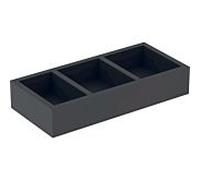 Geberit Smyle Square insert de tiroir 500677001 32,3x5,9x15cm, lave structurée, division H