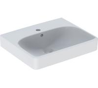 Geberit Smyle Square lavabo 50x41 cm rectangulaire classique-de meuble-encastrée blanc brillant 500.256.01.8