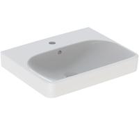 Geberit Smyle Square lavabo 55x44 cm rectangulaire classique-de meuble-encastrée blanc brillant 500.259.01.8