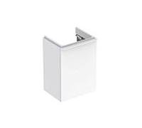 Geberit Smyle Square lave-mains élément bas 500351001 44,2x61,7x35,6cm, 1 porte à gauche, blanc brillant