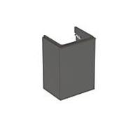 Geberit Smyle Square lave-mains élément bas 500351JK1 44,2x61,7x35,6cm, 1 porte à gauche, lave mate
