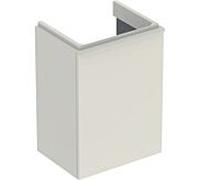 Geberit Meuble sous-lavabo Smyle 500351 442×617×356mm 1 porte gauche Laque brillante gris sable