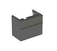 Geberit – Meuble sous-vasque Smyle Square 500353JK1 – 73,4×61,7×47 cm – 2 tiroirs – lave laqué mat
