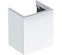Geberit Smyle Square meuble sous-vasque 500365001 53,6x61,7x43,3cm, porte 2000 à droite, blanc brillant