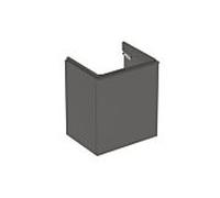 Geberit Smyle Square meuble sous-vasque 500365JK1 53,6x61,7x43,3cm, porte 2000 à droite, lave mate