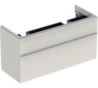 Geberit Smyle Square table décorative 118.4x47x61.7 cm sous-lavabo suspendu gris 500.356.JL.1