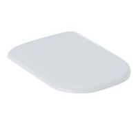 Geberit Smyle siège WC 500235011 blanc, sans amortisseur, charnières chromé