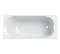 Geberit Soana baignoire rectangulaire, baignoire encastrÃ©e, bord Ã©troit, 170 x 75 cm, blanc - 554.006.01.1
