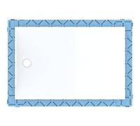 Geberit Surface de douche Setaplano, 100 x 90 cm, hauteur 4,5 cm, blanc-alpin...