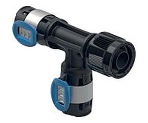 Geberit Té de transition FlowFit 620780001 DN 12/12/15, Ø 16/16 mm, 10,4 cm, embranchement