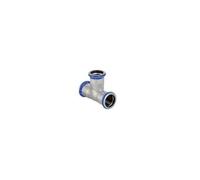 GEBERIT-Té égal D22mm. acier inox Réf 31004
