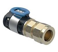 Geberit Transition FlowFit 620681001 DN 15/12, Ø 20/15 mm, 6 cm, avec raccord à compression