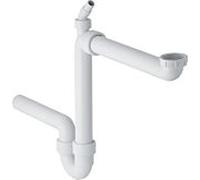 Geberit Tube anti-odeurs 152885111 2" x 40 mm sortie horizontale pour évier blanc