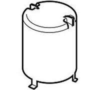 Geberit tube plongeur rond 241846001