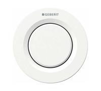 Geberit Typ 01 bouton de chasse d'eau pour WC blanc 116.040.11.1