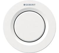 Geberit Typ 01 bouton de chasse d'eau pour WC blanc 116.041.11.1