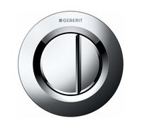 Geberit Typ 01 bouton de chasse d'eau pour WC chrome brillant 116.043.21.1