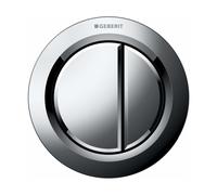 Geberit Typ 01 bouton de chasse d'eau pour WC chrome brillant 116.050.21.1