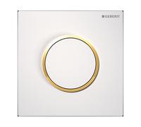 Geberit Typ 10 bouton de chasse d'eau pour urinoir blanc 116.015.KK.1