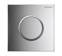 Geberit Typ 10 bouton de chasse d'eau pour urinoir chrome brillant-chrome mat 116.015.KH.1