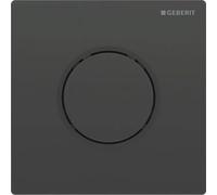 Geberit Typ 10 bouton de chasse d'eau pour urinoir noir 16.015.DW.1