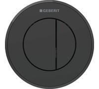 Geberit Typ 10 bouton de chasse d'eau pour WC noir 116.055.16.1