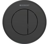 Geberit Typ 10 bouton de chasse d'eau pour WC noir 116.055.DW.1