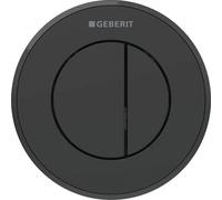 Geberit Typ 10 bouton de chasse d'eau pour WC noir 116.056.16.1