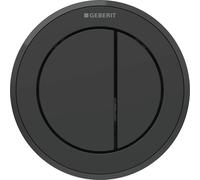 Geberit Typ 10 bouton de chasse d'eau pour WC noir 116.057.16.1