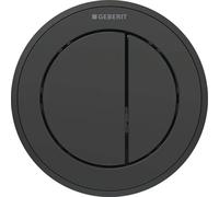 Geberit Typ 10 bouton de chasse d'eau pour WC noir 116.057.DW.1
