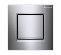 Geberit Typ 20 bouton de chasse d'eau pour urinoir chrome brillant-chrome mat 116.017.KH.1