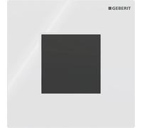 Geberit type 01 plaque de commande pour urinoir - 230V - carré - Blanc alpin 116.093.11.1